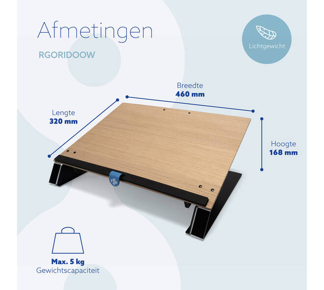 Documenthouder R-Go Read 2 Write Eikenhout
