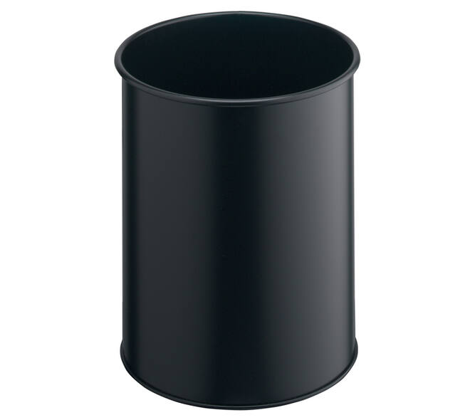 Papierbak Durable 3301-01 15liter rond zwart