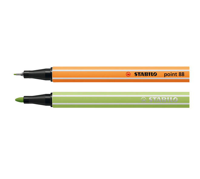 Fineliner STABILO point 88 & Pen 68  Arty creative ass luxe box 68st