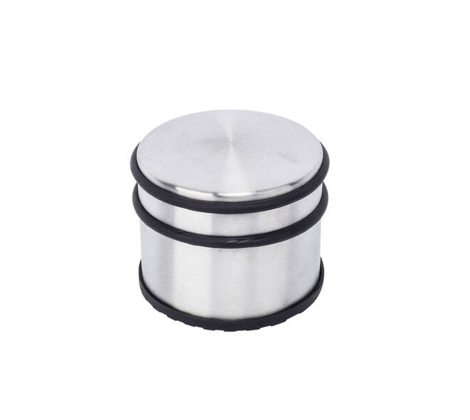Deurstopper BRASQ met rubberen ringen rvs