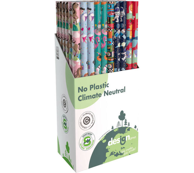 Inpakpapier IG Group Kids 200x70cm assorti