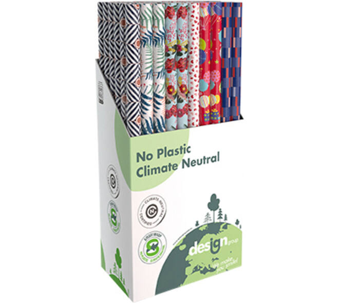 Inpakpapier IG Group All Occasions 200x70cm assorti