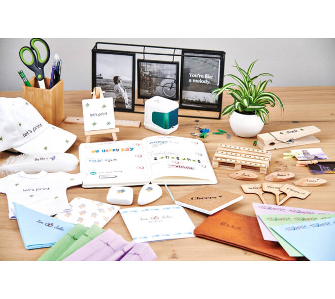 Stempelprinter Colop E-mark Go wit