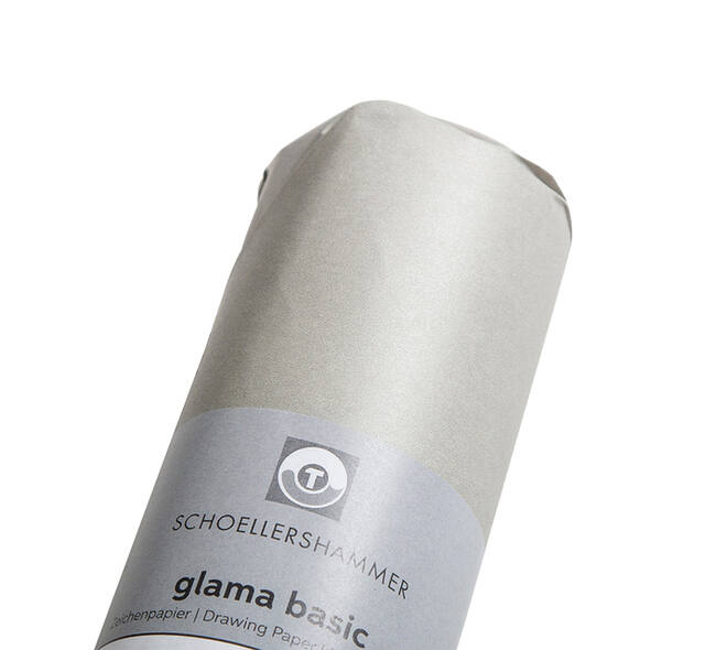 Tekenpapier Schoellershammer Glama Basic 33cmx20m 60gr transparant