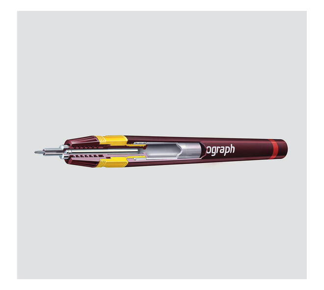 Tekenset rOtring Isograph 7-delig