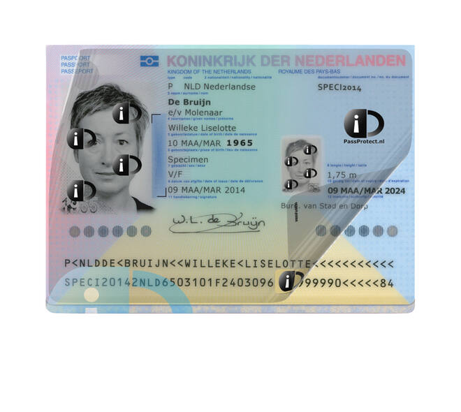 Beschermfolie PassProtect voor paspoort