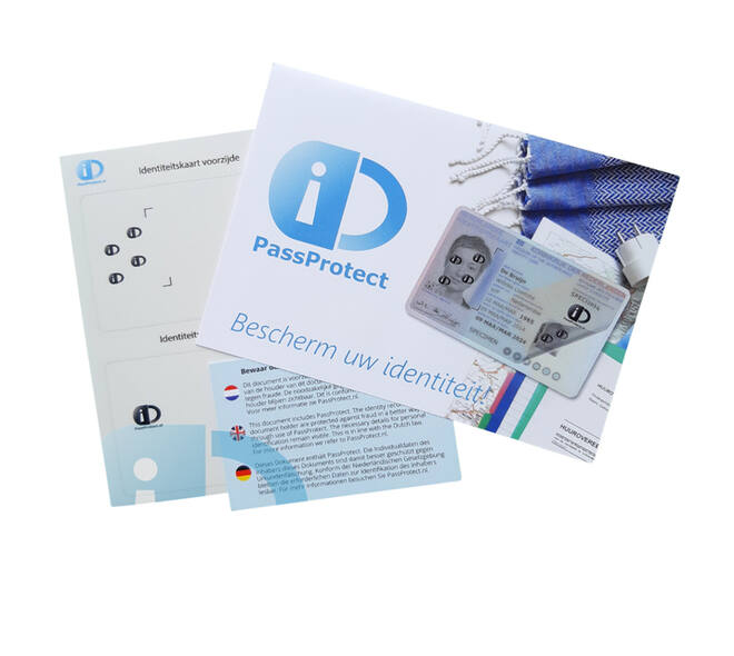 Beschermfolie PassProtect voor ID-kaart