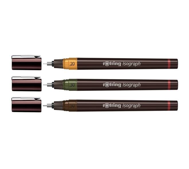 Tekenset rOtring Isograph Junior 4-delig