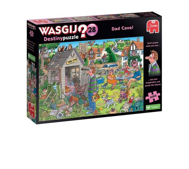 Puzzel Wasgij Destiny 28 De Mancave Van Pa! 1000 stukjes