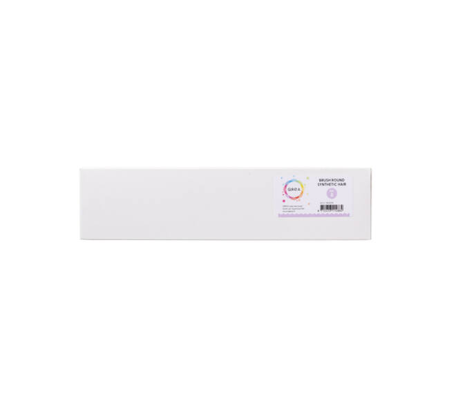 Penseel Qrea synthetisch haar nr 8 breedte 5,5mm