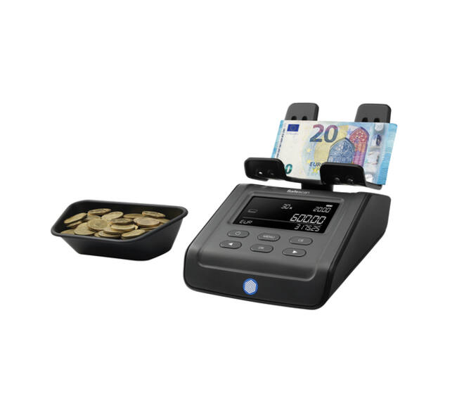 Geldtelweegschaal Safescan 6175 zwart