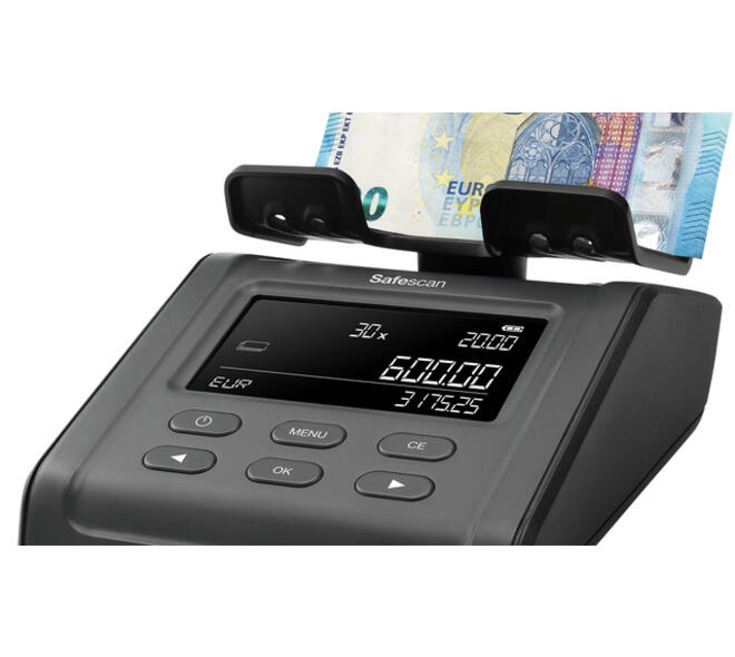 Geldtelweegschaal Safescan 6175 zwart