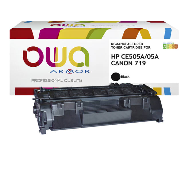 Tonercartridge OWA alternatief tbv HP CE505A zwart