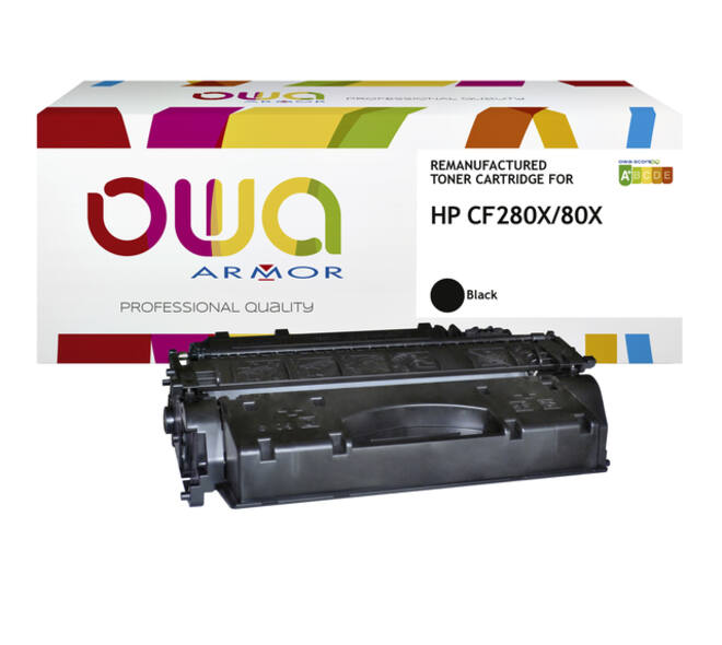 Tonercartridge OWA alternatief tbv HP CF280X zwart