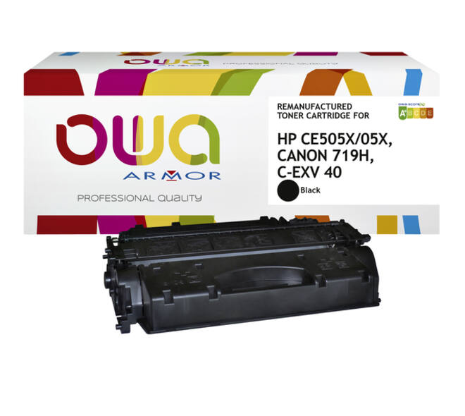 Tonercartridge OWA alternatief tbv HP CE505X zwart