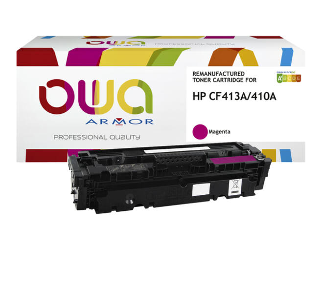 Tonercartridge OWA alternatief tbv HP CF413A rood