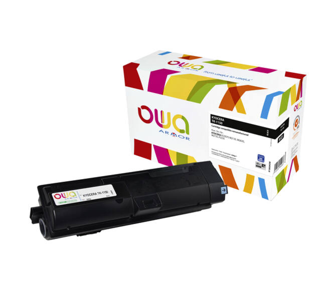Toner OWA alternatief tbv Kyocera TK-1150K zwart