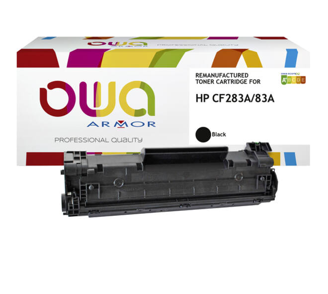 Tonercartridge OWA alternatief tbv HP CF283A zwart