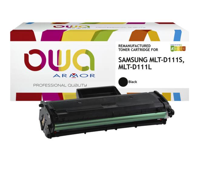 Tonercartridge OWA alternatief tbv Samsung MLT-D111S/D111L zwart