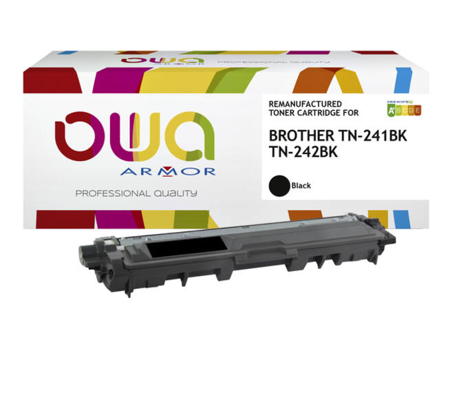 Toner OWA alternatief tbv Brother TN-241BK zwart