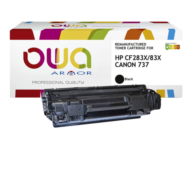 Tonercartridge OWA alternatief tbv HP CF283X zwart