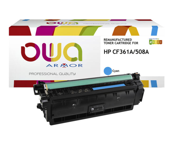 Tonercartridge OWA alternatief tbv HP CF361A blauw