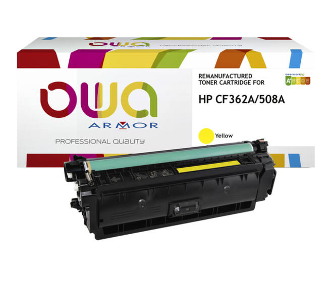 Tonercartridge OWA alternatief tbv HP CF362A geel
