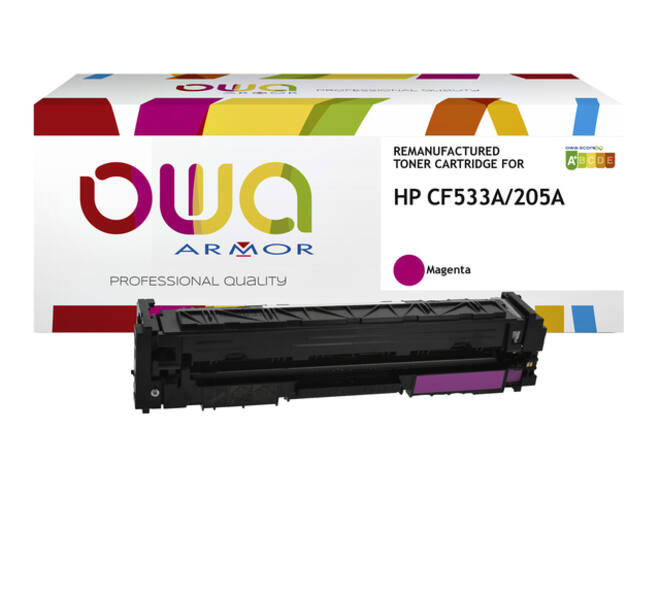 Tonercartridge OWA alternatief tbv HP CF533A rood