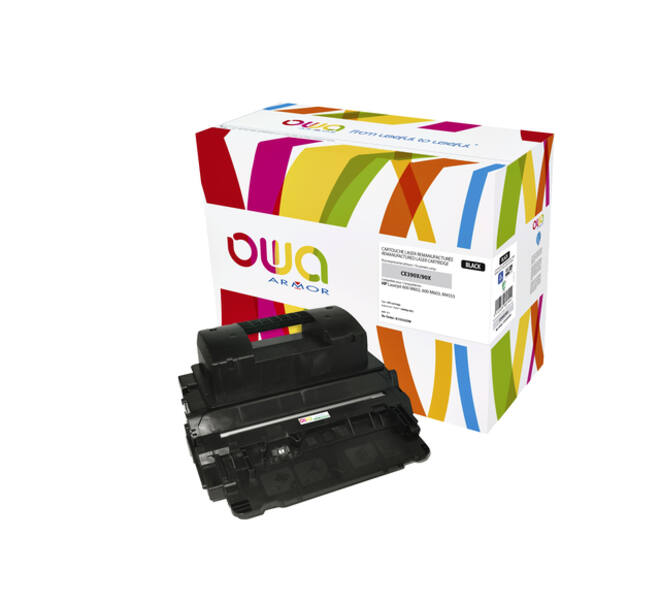 Tonercartridge OWA alternatief tbv HP CE390X zwart