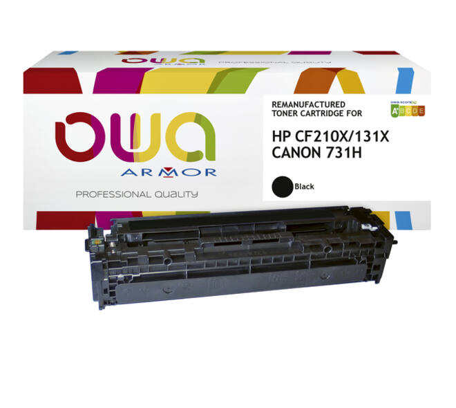 Tonercartridge OWA alternatief tbv HP CF210X zwart