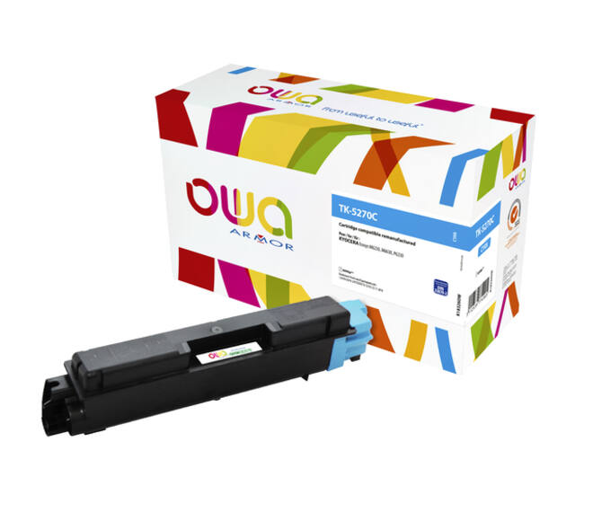 Toner OWA alternatief tbv Kyocera TK-5270C blauw