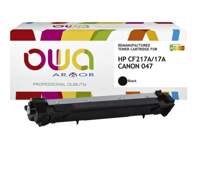 Tonercartridge OWA alternatief tbv HP CF217A zwart