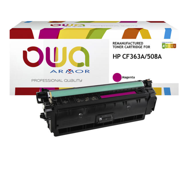 Tonercartridge OWA alternatief tbv HP CF363A rood