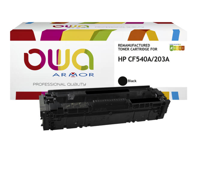 Tonercartridge OWA alternatief tbv HP CF540A zwart