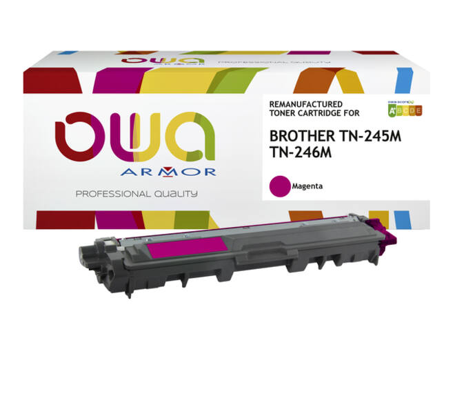 Toner OWA alternatief tbv Brother TN-245M rood