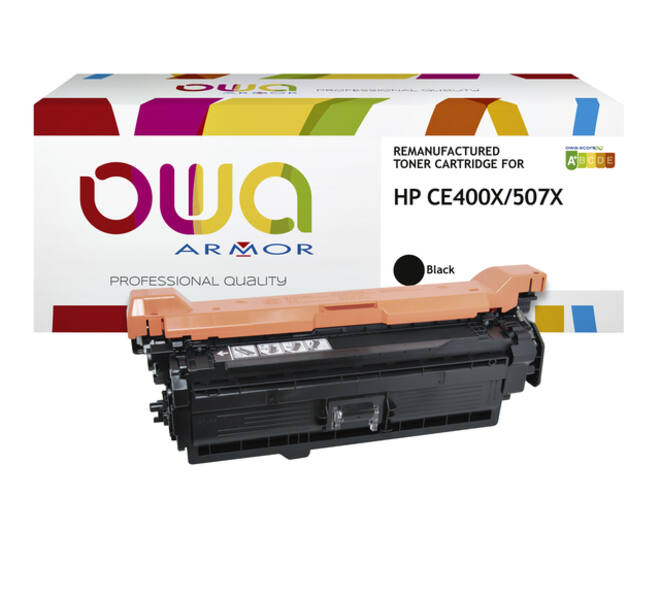 Tonercartridge OWA alternatief tbv HP CE400X zwart