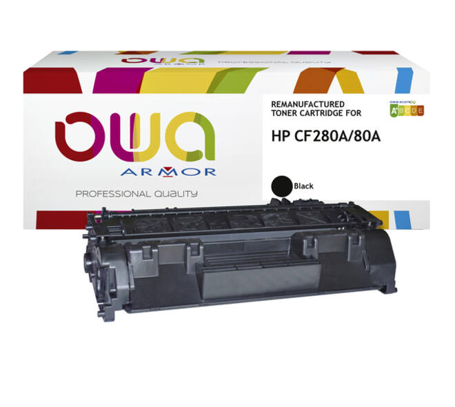 Tonercartridge OWA alternatief tbv HP CF280A zwart