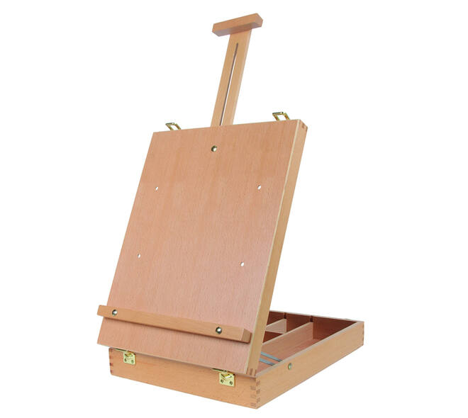 Kist ezel Conda hout 42x33x8.5cm