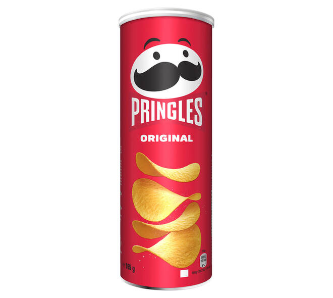 Chips Pringles original 165gr