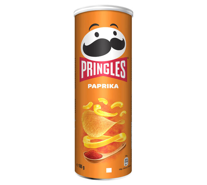 Chips Pringles paprika 165gr