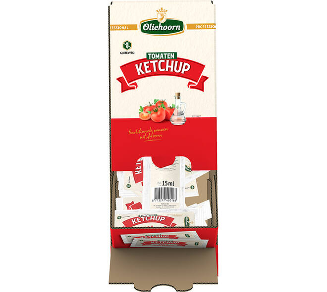 Tomatenketchup Oliehoorn sachet 150x15ml 150 stuks