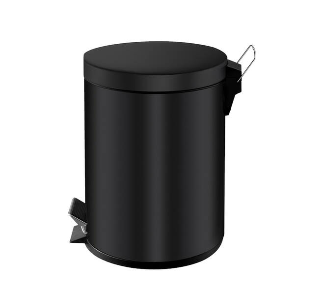 Pedaalemmer Vepa Bins 5 liter zwart