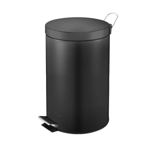 Pedaalemmer Vepa Bins 12 liter zwart