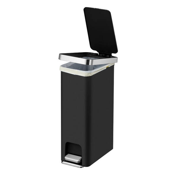 Pedaalemmer EKO Hana Slim 40 liter zwart