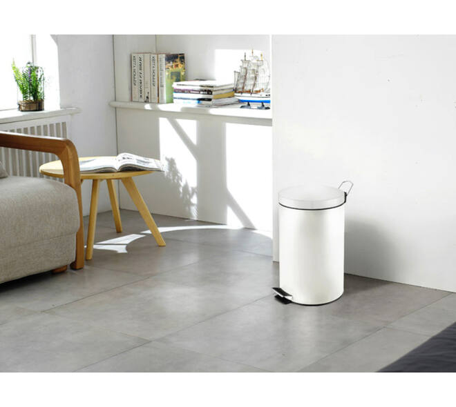 Pedaalemmer Vepa Bins 12 liter wit