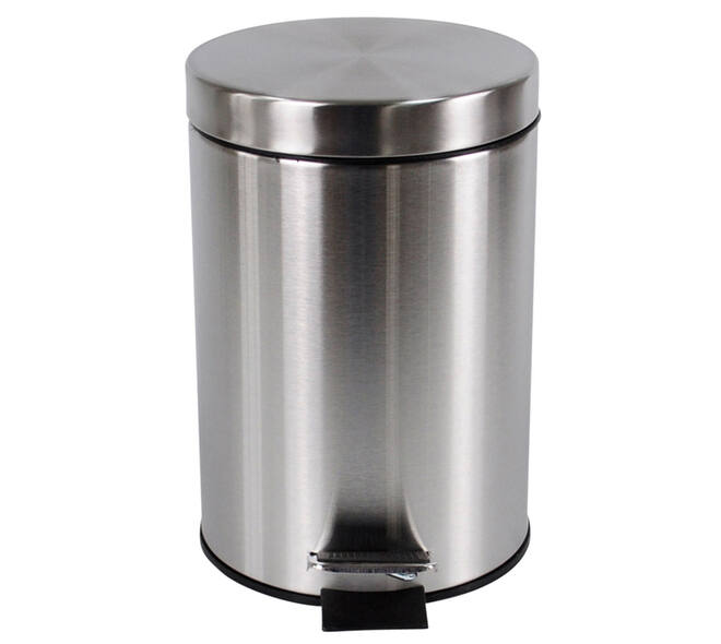 Pedaalemmer BRASQ 20 liter rvs