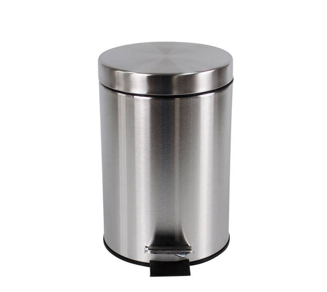 Pedaalemmer BRASQ 12 liter rvs