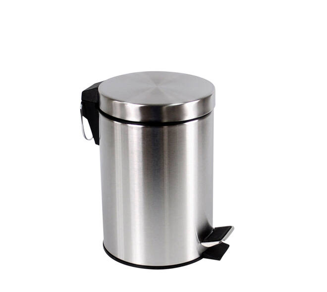 Pedaalemmer BRASQ 12 liter rvs