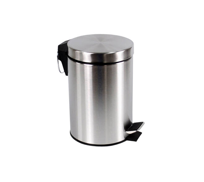 Pedaalemmer BRASQ 3 liter rvs