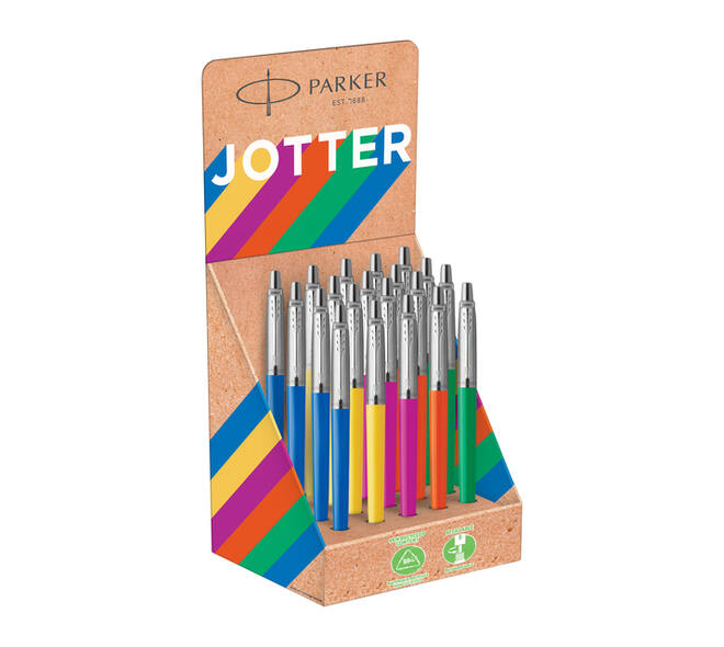 Balpen Parker Jotter Original CT assorti medium